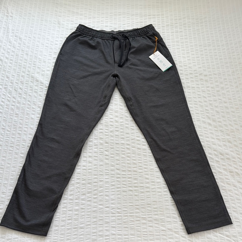 Huckberry Wellen Wellknit Jogger in Charcoal Heather